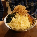 ふわトロお好み焼きともんじゃの店 葵本店 - コンビーフ・チーズ・カレーもんじゃ