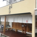熱々天ぷら 虎之介 - お店の玄関