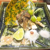 雨ニモマケズ - 松茸の炭火焼き　￥2600