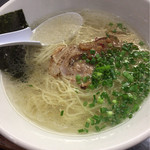 清塩 - 塩ラーメン650円