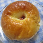 石窯パン工房 アイグラン - 2016/10①　おへそに桜花塩漬け