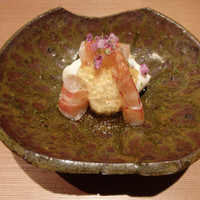 日本料理 晴山 - 艶めかしすぎる海老。この日の一番のツボ♡