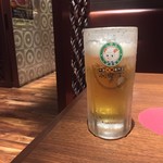 火鍋 小肥羊 - サッポロクラシック生 420yen('16.09)