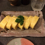 炭火焼鳥 なかお - 卵焼き