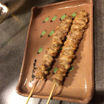 炭火焼鳥 なかお - 皮