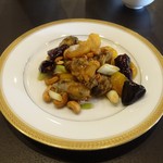 天鳳 - 牡蠣と柿の四川唐辛子炒め