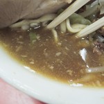 ラーメン二郎 - 【再訪】夜の部でもおやっさんがいたら醤二郎だった