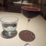 レストランエール - 「メルローの赤ぶどうジュース」だけど、赤ワインのようで、すっきりとした味わい♪