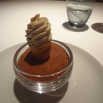 レストランエール - フォアグラのソフトクリーム