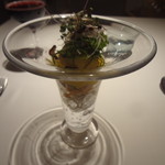 スペシャリテ：秋田県産の野菜をつかったパフェ