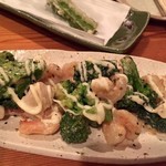 鉄板居酒屋OHANA - 海老ブロッコリマヨ