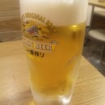 串カツ生野 - 生ビール