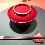 懐石カフェ 蛙吉 - 蛍籠～カシスの羊羮