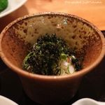 分とく山 - 【碧空たまご】温泉玉子、叩き薬味、海苔、醤油　16.10月