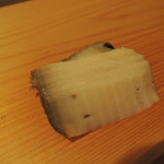 鮨 あらい - 蒸しアワビ