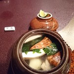 日本料理 対い鶴 - 土瓶蒸し