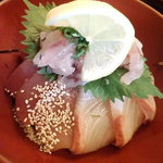ごはん処 花季 - 三色海鮮丼