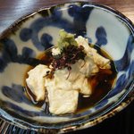 利久庵 - 生ゆばのわさび正油６８０円★★★★