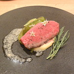 南海荘 - 淡路牛イチボのステーキ