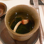 南海荘 - 松茸のお吸い物