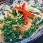 四季料理　鵜戸乃里 - 地頭鶏のたたき