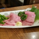 近江牛 焼肉竹 - 「タン刺し」2,580円