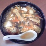 ラーメン123 - 【夜の限定麺】広東麺：８００円（税込）【２０１６年１０月撮影】