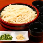 Chilled udon (3 times the usual amount)