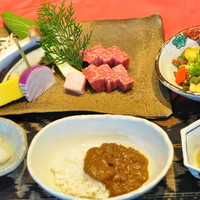 【鉄板焼】お夜食セット（夜9時からの限定メニュー）