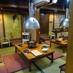 成吉思汗 大黒屋 - 1階の座敷方面