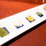 STEAK-KAPPO  TSUKI - ５種類の薬味と