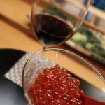 寿司処静 - いくらの醤油漬け　
      2016.10