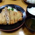 カツ吉 - しそかつ定食です♪