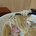 中村麺三郎商店 - 柔らかめで絡んでます