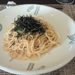 しおん - たらこスパゲッティカボス風味