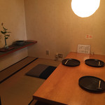 仲佐 - 個室風景です