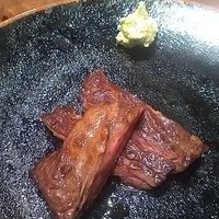鳥茂 - ハラミステーキ