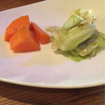 芳本 - 自家製お漬け物