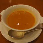 ザ・カフェ(グランドプリンスホテル大阪ベイ) - カニのクリームスープ