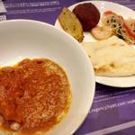ザ・カフェ(グランドプリンスホテル大阪ベイ) - バターチキンカレーとナン