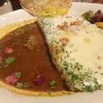 カリーフォルニアダイニング カイ - スパイスカレー＆ベジタブルキーマをチョイス