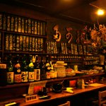 多可能 - ｢カウンター｣歴史を感じる店銘板