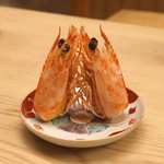 緒方 - 焼き車海老の頭