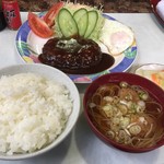 喫茶向陽 - ハンバーグ定食