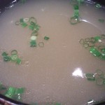 麺屋一燈 - 2016/10 月曜日限定 「塩汁なし鶏白湯そば」（3回目）