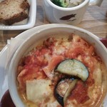 caffe  dolce - 平日のお昼セット     生トマトのドリア