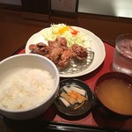 駿河 - 唐揚げ定食