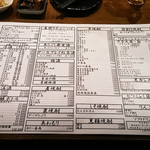 天びん棒 - メニュー♪