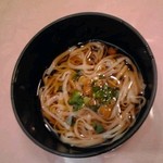 ホテルウェルネス横手路 - 【夕食】稲庭うどん