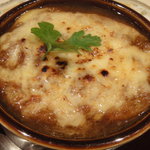 ビストロ茶葉蘭 - 大好物のオニオングラタン